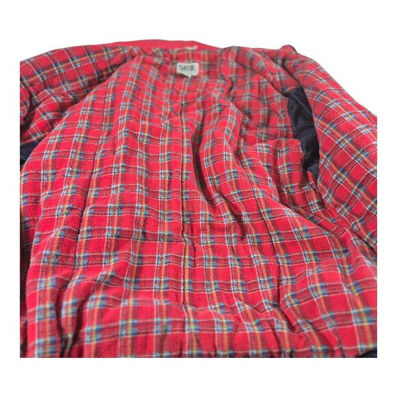 Bitterman SB II Blue Denim Flannel Lined Barn Chore Jean Vintage Jacket Coat M - Picture 4 of 5